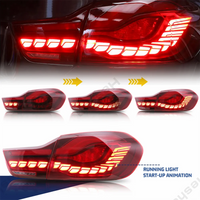 Feux Arrière LED OLED BMW Série 4 F32 F33 F82 F83 2014-2020 - installé sur véhicule - Becquet Voiture