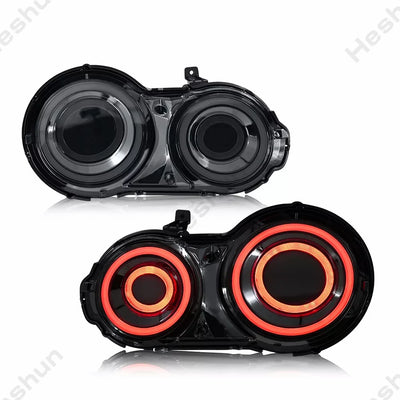 Feux Arriere LED Paire Nissan GTR R35 Sequentiel - détail du montage - Becquet Voiture