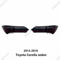 Feux Arriere LED Paire Toyota Corolla Altis Berline - installé sur véhicule - Becquet Voiture