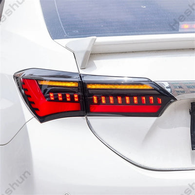 Feux Arriere LED Paire Toyota Corolla Altis Berline - vue arrière - Becquet Voiture
