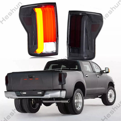 Feux Arriere LED Paire Toyota Tundra 2007-2013 - vue de face - Becquet Voiture