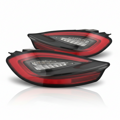 Feux Arrière LED Porsche 981 Boxster Cayman - vue arrière - Becquet Voiture