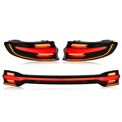 Feux Arrière LED Porsche Macan 2014-2017 (réf. 2) - détail du montage - Becquet Voiture