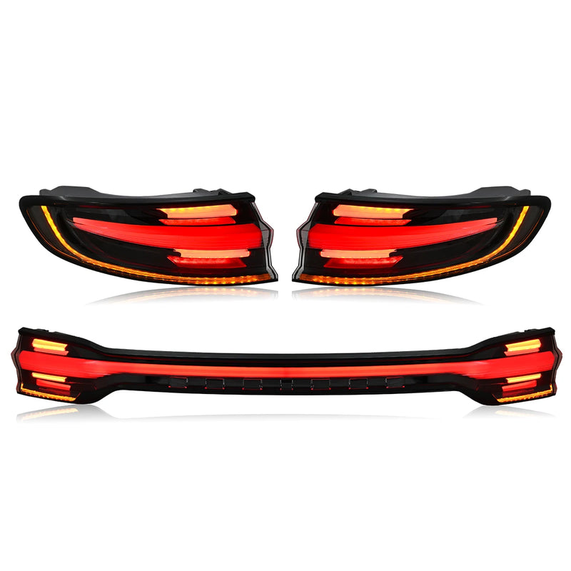 Feux Arrière LED Porsche Macan 2014-2017 (réf. 2) - détail du montage - Becquet Voiture