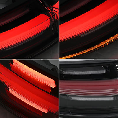 Feux Arrière LED Porsche Macan 2014-2017 (réf. 2) - installé sur véhicule - Becquet Voiture