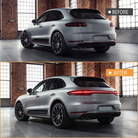 Feux Arrière LED Porsche Macan 2014-2017 (réf. 2) - vue arrière - Becquet Voiture