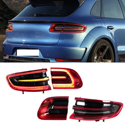 Feux Arrière LED Porsche Macan 2014-2017 - vue de face - Becquet Voiture