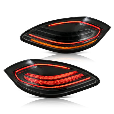 Feux Arrière LED Porsche Panamera 970.1 2010-2013 (réf. 2) - détail du montage - Becquet Voiture