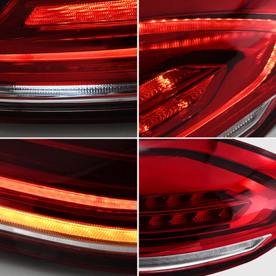 Feux Arrière LED Porsche Panamera 970.1 2010-2013 (réf. 2) - vue de trois-quarts - Becquet Voiture
