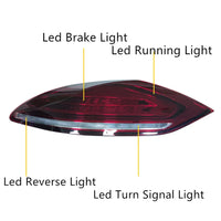Feux Arrière LED Porsche Panamera 970.1 2010-2013 - vue de profil - Becquet Voiture