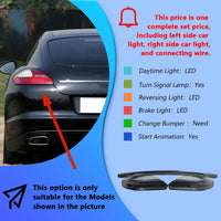 Feux Arrière LED Porsche Panamera 970 2010-2016 (réf. 2) - détail du montage - Becquet Voiture