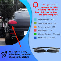 Feux Arrière LED Porsche Panamera 970 2010-2016 (réf. 2) - en situation - Becquet Voiture