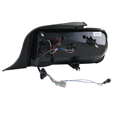 Feux Arrière LED RGB Ford Mustang S197 2005-2009 - installé sur véhicule - Becquet Voiture