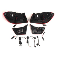 Feux Arrière LED Rouges BMW M4 F82 F32 F36 2014-2020 - vue de profil 2 - Becquet Voiture