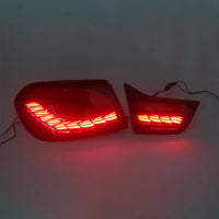 Feux Arrière LED Rouges BMW M4 F82 F83 2014-2020 - vue de dessus - Becquet Voiture