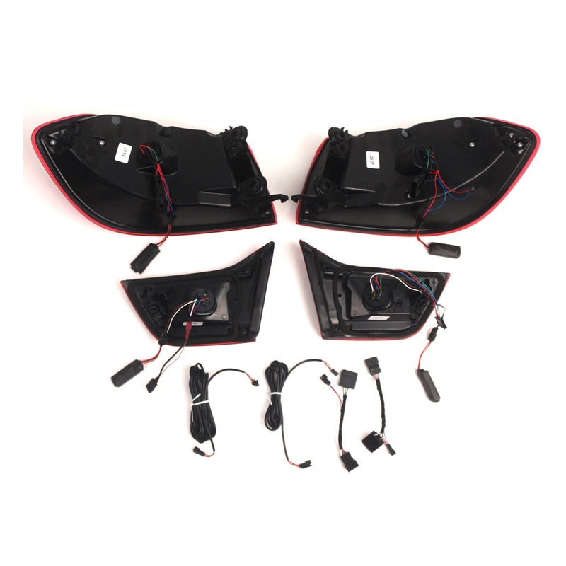 Feux Arrière LED Rouges BMW M4 F82 F83 2014-2020 - vue de profil 2 - Becquet Voiture