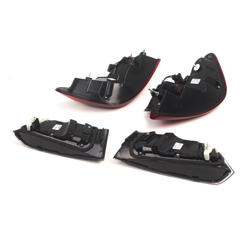 Feux Arrière LED Rouges BMW Série 3 G20 G28 G80 M3 2019-2024 - en situation - Becquet Voiture
