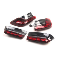 Feux Arrière LED Rouges BMW Série 3 G20 G28 G80 M3 2019-2024 - installé sur véhicule - Becquet Voiture