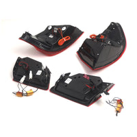 Feux Arrière LED Rouges BMW Série 5 F10 F18 M5 - vue de profil 2 - Becquet Voiture