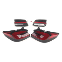 Feux Arrière LED Rouges BMW Série 5 G30 G38 2018-2020 Séquentiels - installé sur véhicule - Becquet Voiture