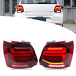 Feux Arrière LED Rouges Séquentiels Volkswagen Polo 5 6R 6C 2009-2017