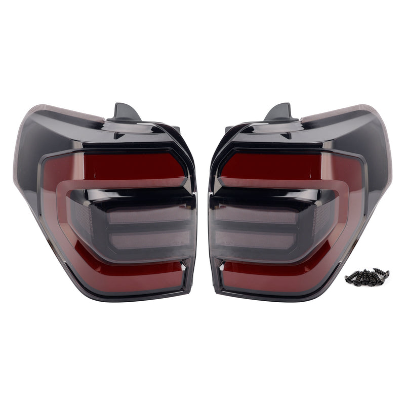Feux Arrière LED Séquentiels Animés Noir Fumé Toyota 4Runner 2010-2024 - vue de face 2 - Becquet Voiture