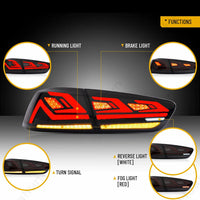Feux Arrière LED Séquentiels Mitsubishi Lancer EVO X 2008-2015 - packshot studio - Becquet Voiture