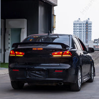 Feux Arrière LED Séquentiels Mitsubishi Lancer EVO X 2008-2015 - vue arrière - Becquet Voiture