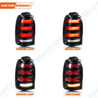 Feux Arrière LED Toyota 4Runner 1996-2002 - vue arrière - Becquet Voiture