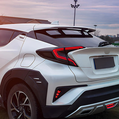Feux Arrière LED Toyota C-HR CHR IZOA 2018-2023 - vue arrière - Becquet Voiture