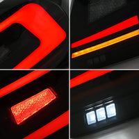 Feux Arrière LED Toyota Corolla 2011-2013 (Homologués E-mark) - vue de trois-quarts - Becquet Voiture