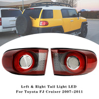 Feux Arrière LED Toyota FJ Cruiser 2007-2011 Moderne - installé sur véhicule - Becquet Voiture