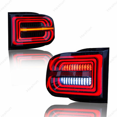 Feux Arrière LED Toyota FJ Cruiser Look Sport - détail du montage - Becquet Voiture