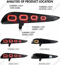 Feux Arrière LED Toyota GR Supra A90 Look Sport - installé sur véhicule - Becquet Voiture