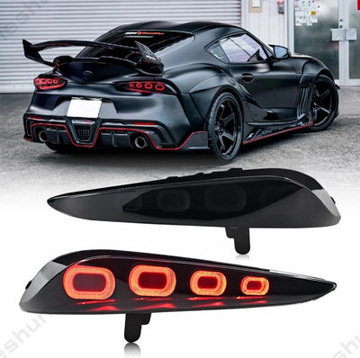 Feux Arrière LED Toyota GR Supra A90 Look Sport - vue de dessus - Becquet Voiture