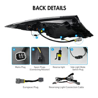 Feux Arrière LED Toyota GR86 Subaru BRZ ZN8 ZD8 2021-2024 - installé sur véhicule - Becquet Voiture