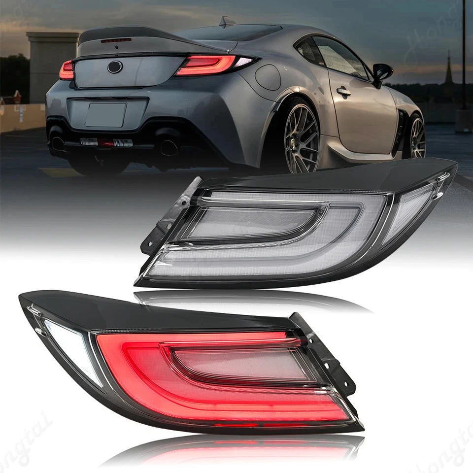 Feux Arrière LED Toyota GR86 Subaru BRZ ZN8 ZD8 (2021-2024) - vue de face - Becquet Voiture