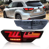 Feux Arrière LED Toyota Highlander 2014-2019 - détail du montage - Becquet Voiture