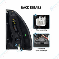 Feux Arrière LED Toyota Prado Lexus GX470 2003-2009 - packshot studio - Becquet Voiture