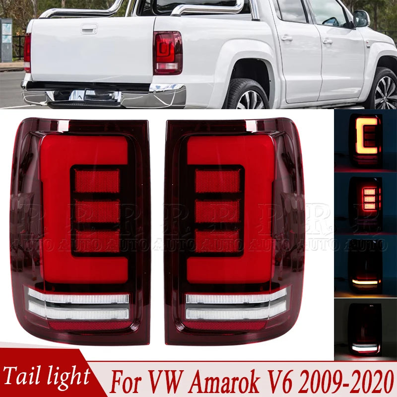 Feux Arrière LED Volkswagen Amarok V6 2009-2020 - vue de face - Becquet Voiture