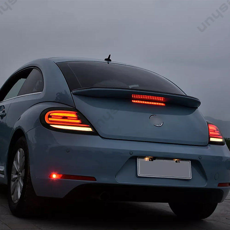 Feux Arrière LED Volkswagen Beetle 2013-2019 Séquentiel - installé sur véhicule - Becquet Voiture