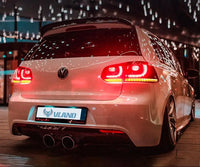 Feux Arrière LED Volkswagen Golf 6 MK6 2008-2013 Paire - vue de profil - Becquet Voiture