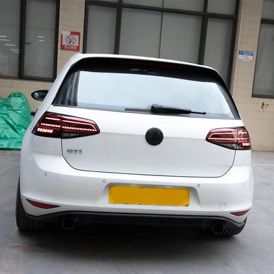 Feux Arrière LED Volkswagen Golf 7 7.5 2013-2021 - vue de profil - Becquet Voiture