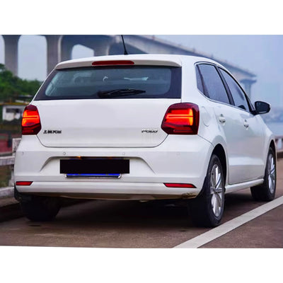 Feux Arrière LED Volkswagen Polo 5 6R 6C 2009-2017 - installé sur véhicule - Becquet Voiture