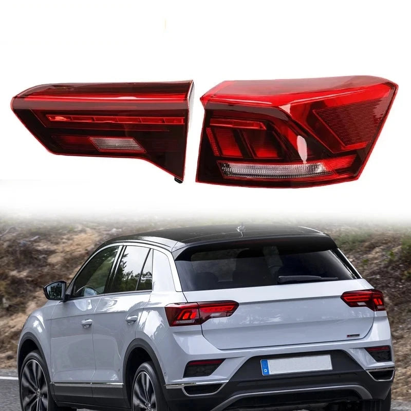 Feux Arrière LED Volkswagen T-Roc 2018-2021 - vue de face - Becquet Voiture