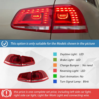 Feux Arrière LED Volkswagen Touareg 2011-2018 Plug and Play - détail du montage - Becquet Voiture