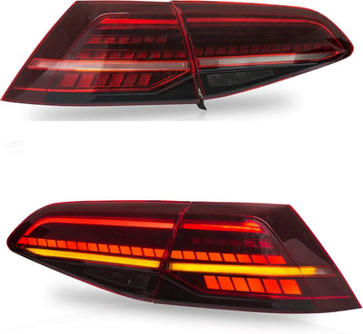 Feux Arrière LED VW Golf 7 7.5 2013-2020 - détail du montage - Becquet Voiture