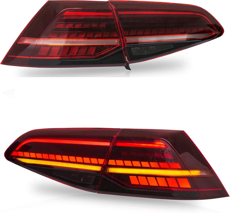Feux Arrière LED VW Golf 7 7.5 2013-2020 - détail du montage - Becquet Voiture