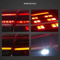Feux Arrière LED VW Golf 7 MK7 MK7.5 2013-2021 Séquentiel - installé sur véhicule - Becquet Voiture
