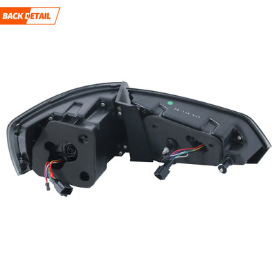 Feux Arrière LED VW Jetta 2015-2018 - installé sur véhicule - Becquet Voiture